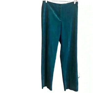 Orvis Corduroy Pants 10 Women’s Lightweight Teal Stretch Straight Comfort Waist